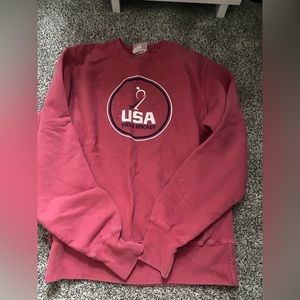USA field hockey crew neck